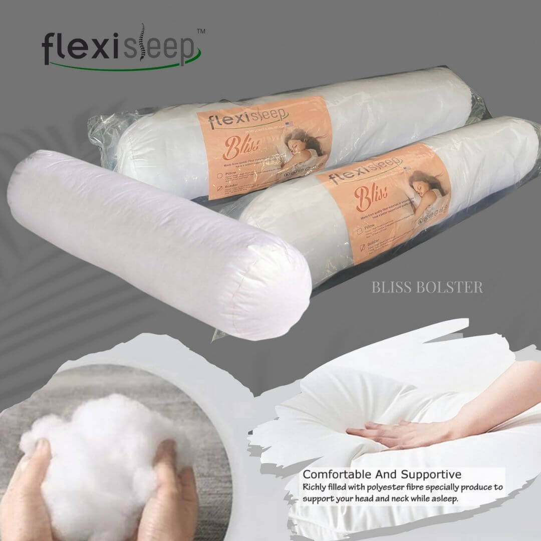 Bliss Bolster Washable Durable Bolster Malaysia Flexisleep